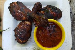 Jerk chicken legs