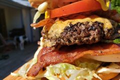 bacon cheeseburger