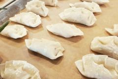 Pot-stickers-filled-with-pork-and-cabbage