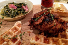 chicken and waffles